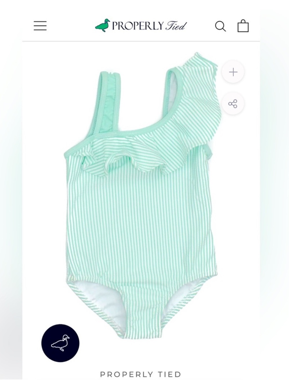 Properly Tied Girls Ally Swimsuit